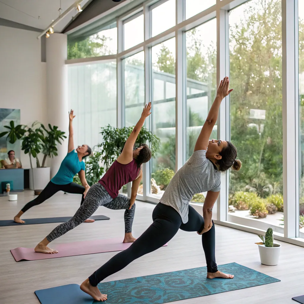 Yoga Class with CYTHONEX Instructors